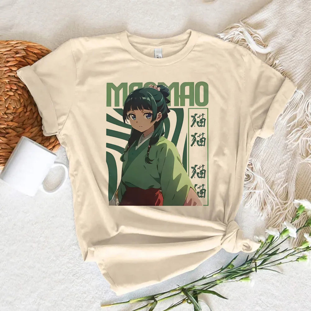 the Apothecary Diaries tshirt female streetwear Digital Classic t-shirt korean clothes Graphic women Pastel Classic University